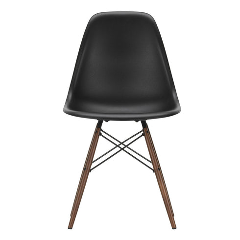 Cadeira Eames em Plástico DSW / Base dark maple